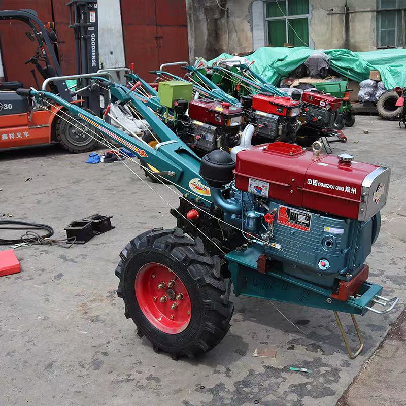 8HP–30HP Heavy-Duty Walking Tractor with Double Plough – Ideal for Small to Medium-Scale Farming