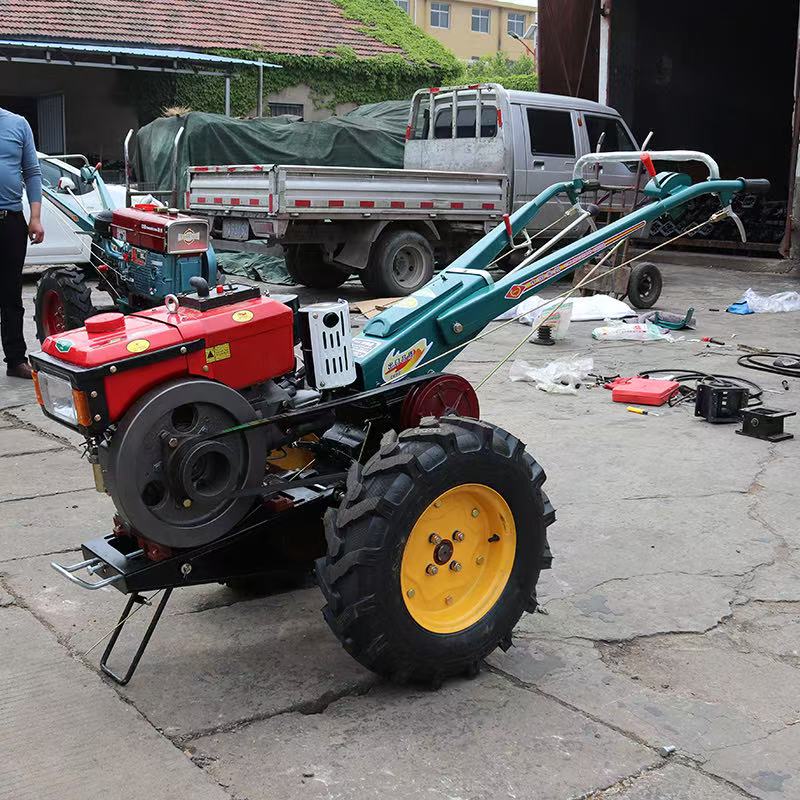 8HP–30HP Heavy-Duty Walking Tractor with Double Plough – Ideal for Small to Medium-Scale Farming