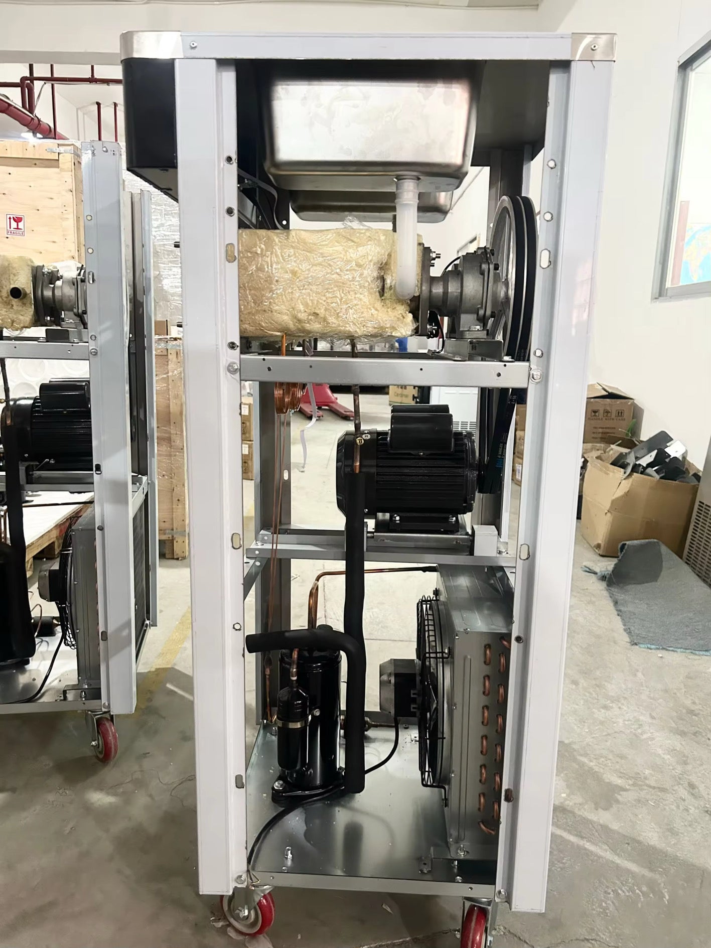 FPS-25B Standing Model Stainless Steel Ice Cream Machine