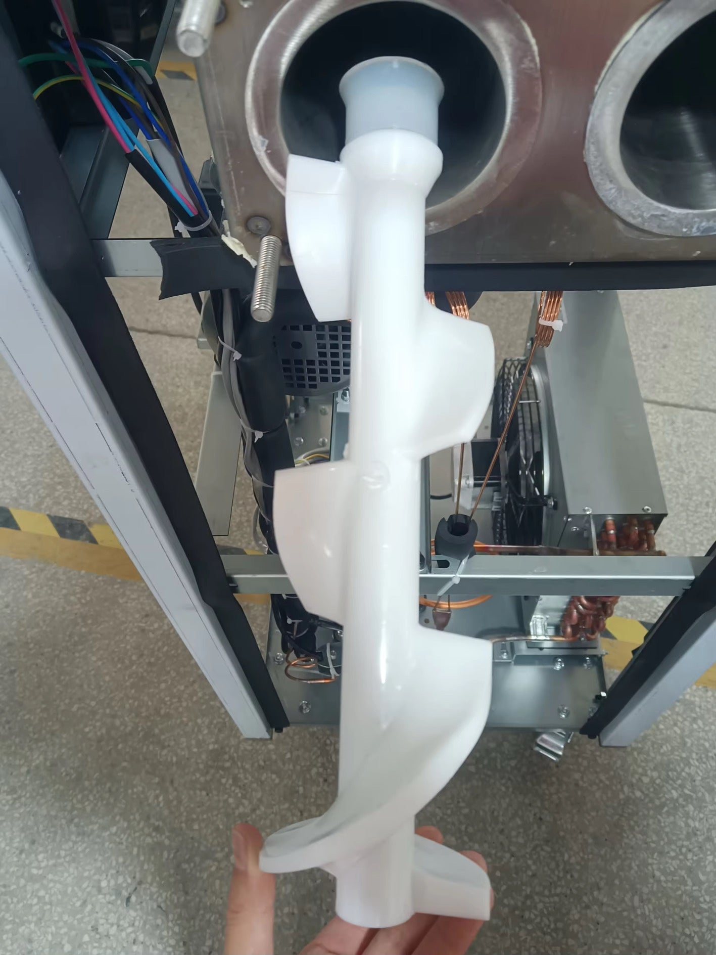 FPS-25B Standing Model Stainless Steel Ice Cream Machine