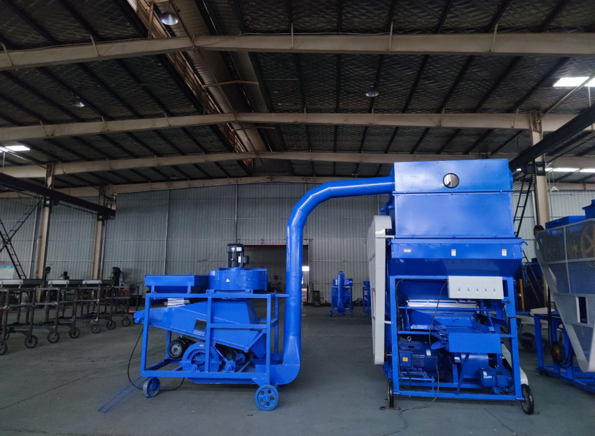 Peanut Cleaning and Shelling Machine – Model 6BHX-28000 (6,000kg/h Capacity)