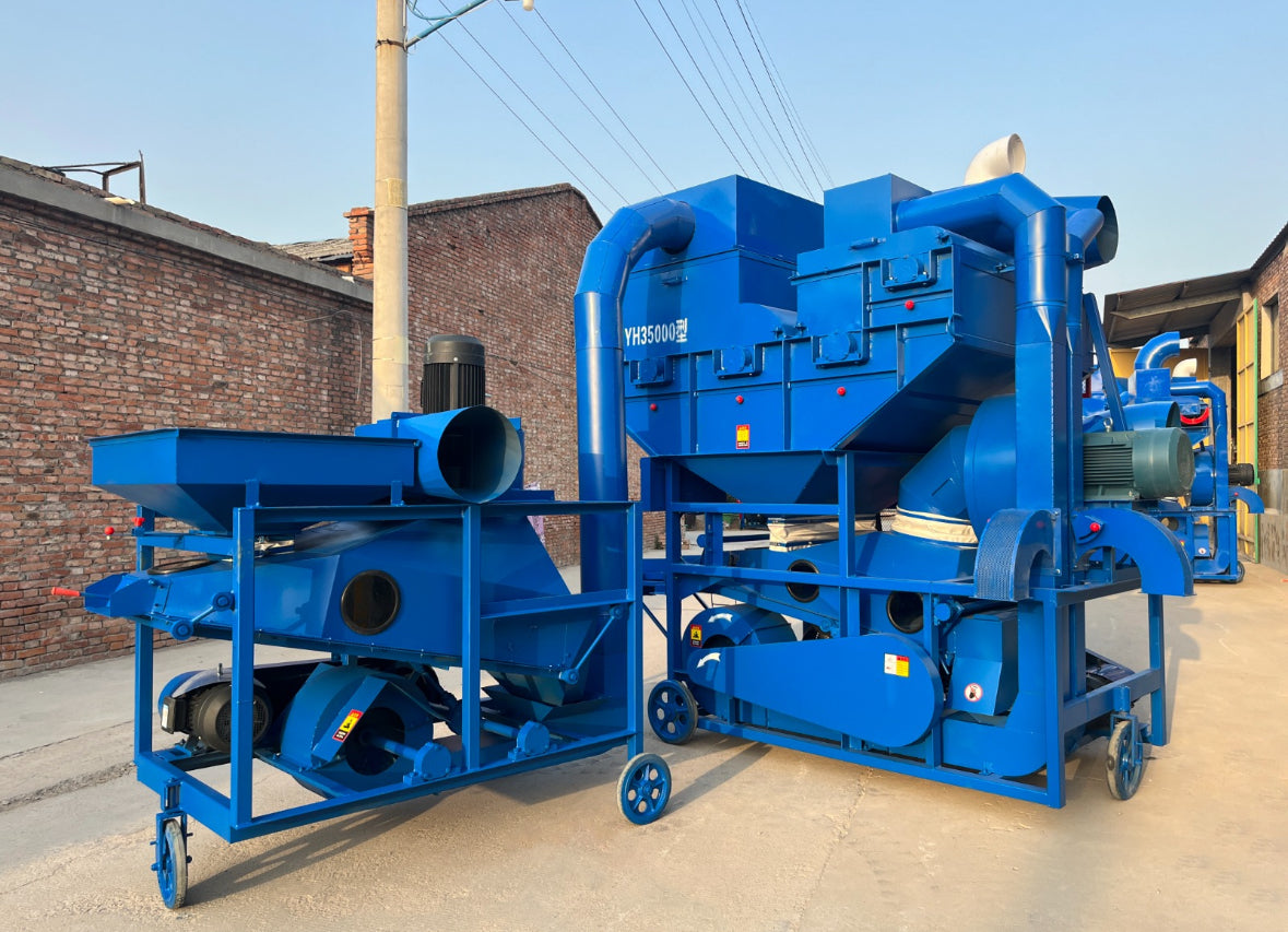 Peanut Cleaning and Shelling Machine – Model 6BHX-35000 (8,000kg/h Capacity)