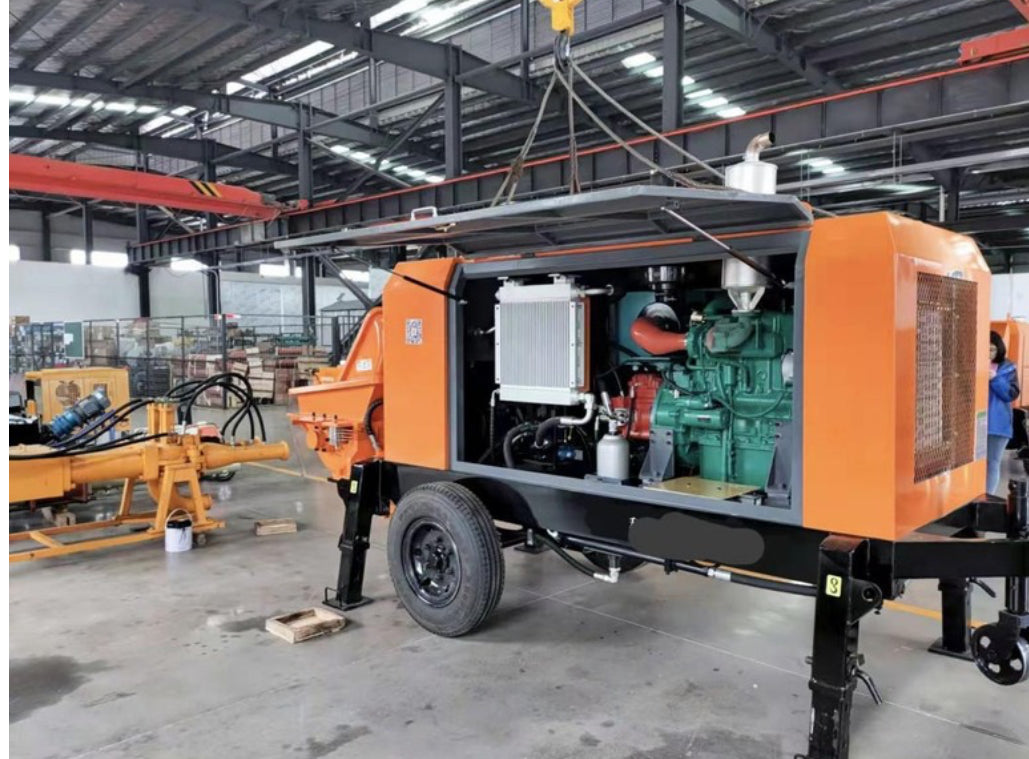 Type 60 Diesel Version – Ultra High-Capacity Concrete Pump