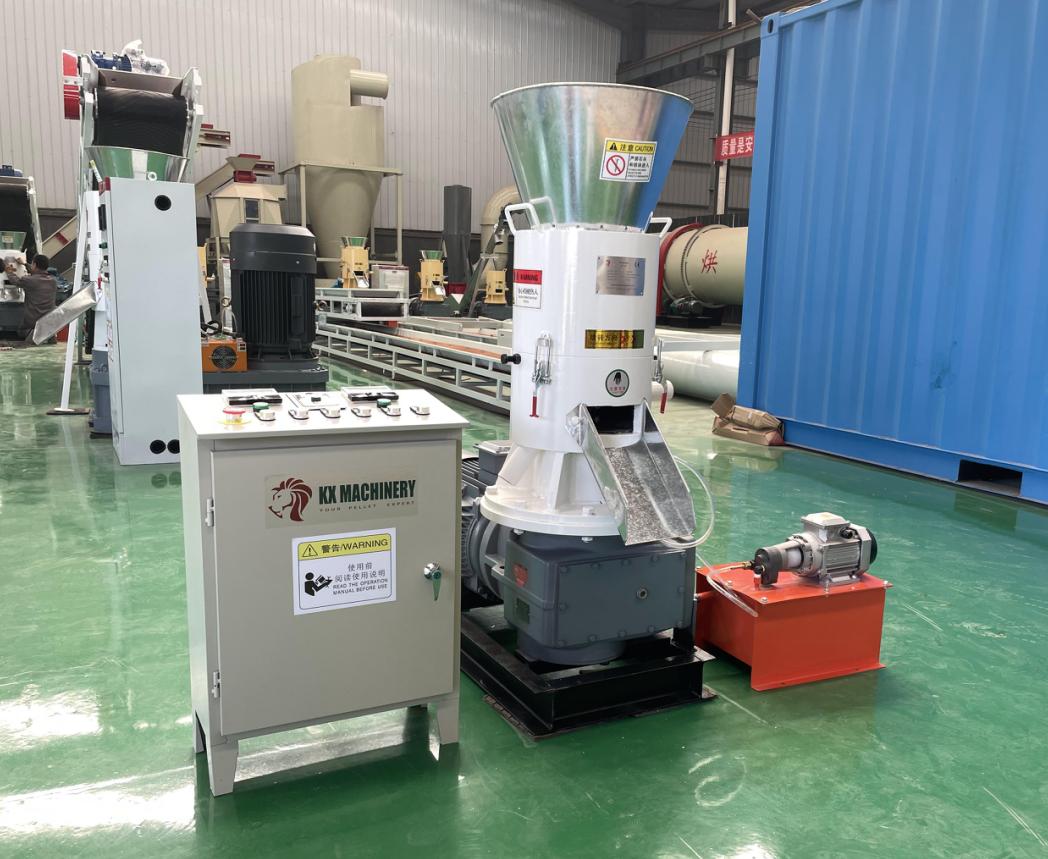 Pellet Machine KXFD-350 – 400kg/h Industrial Pelletizer with Smart Lubrication