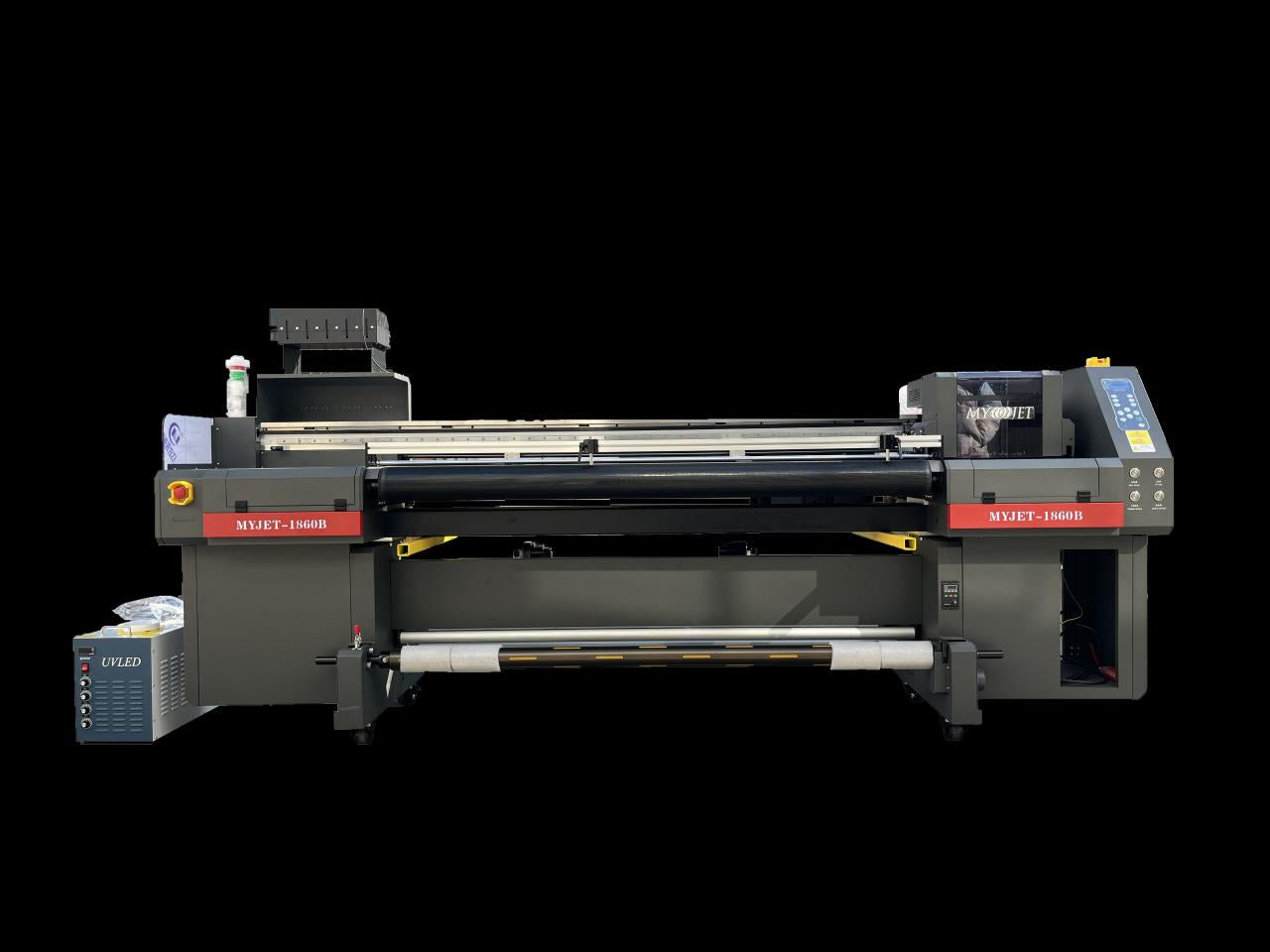 MJT-1860B 1800mm UV Hybrid Printer with Dual I3200 Heads