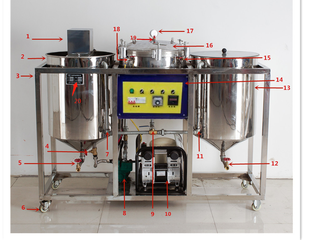 Mid-Capacity Edible Oil Refining Machine – High-Speed Processing with Enhanced Sand Filtration