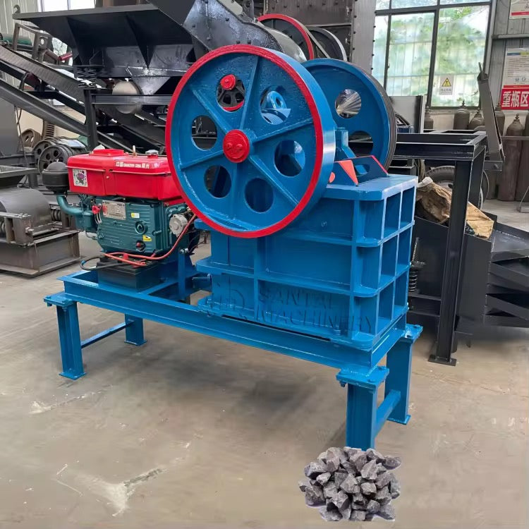 ST-150*250 Jaw Crusher | Compact Stone Crusher for Small-Scale Mining & Construction