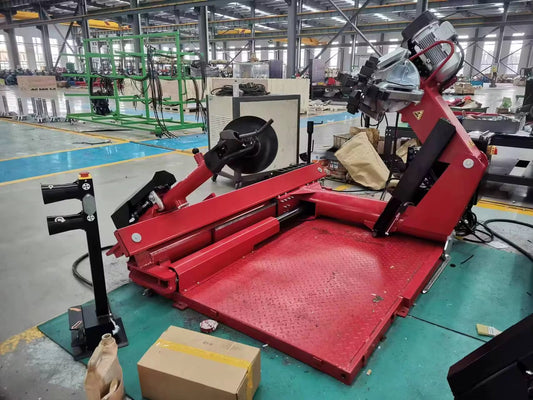 TH-T598: Fully Automatic Tire Changer for Big Trucks and Loaders