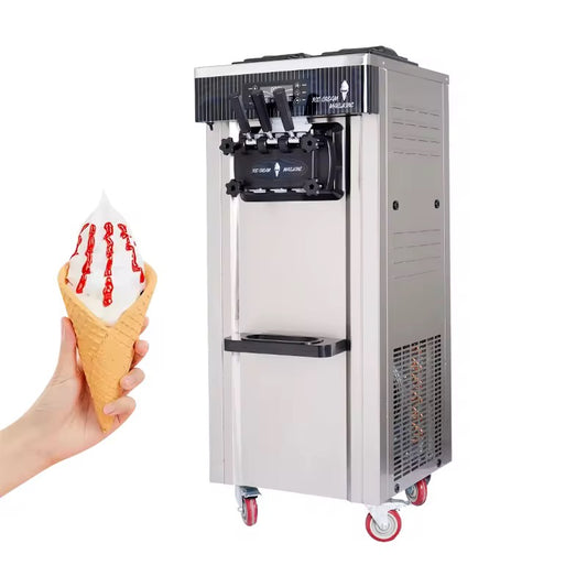 FPS-25B Standing Model Stainless Steel Ice Cream Machine