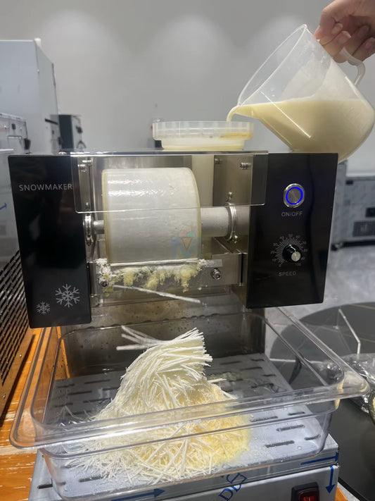 MYIS-80F Snowflake Ice Maker – Korean Style Shaved Ice Machine (80KG/Day Capacity)