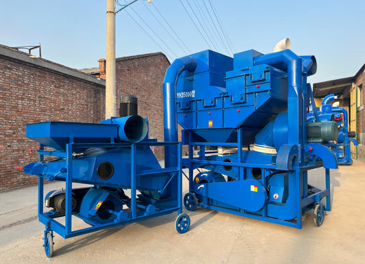 Peanut Cleaning and Shelling Machine – Model 6BHX-35000 (8,000kg/h Capacity)