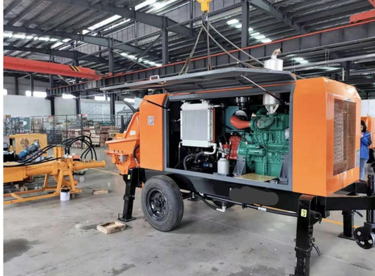 Type 60 Diesel Version – Ultra High-Capacity Concrete Pump