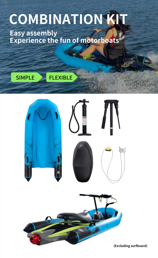 Surf Boat Accessories Kit – Modular Kit (Board Sold Separately)