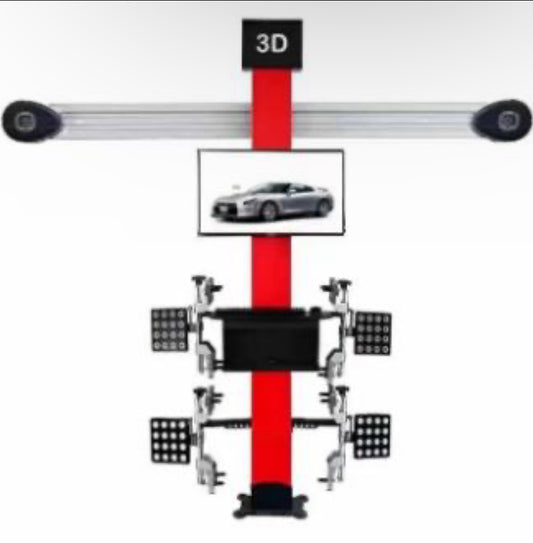TH-F60 – 3D Car Wheel Alignment System with Sony Camera & 32” Display