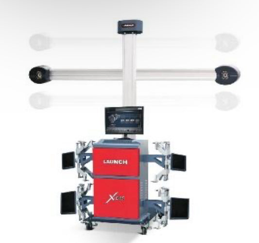 Launch X-831S – Premium 3D Four-Wheel Alignment System with Auto Tracking