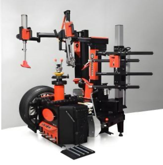 TH-Y008 – Fully Automatic Lean-Back Tire Changer with Lifter & Picker
