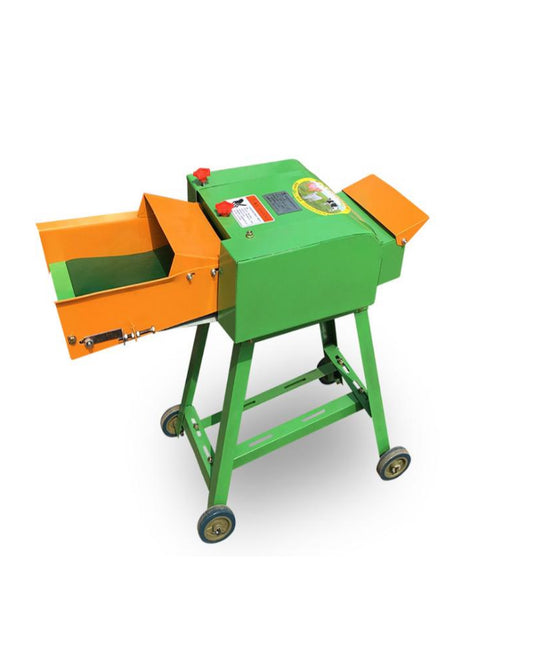 2.2KW Electric Conveyor Belt Chaff Cutter – 0.4-1.0 Ton/Hour Feed Processor for Cattle & Sheep (220V)
