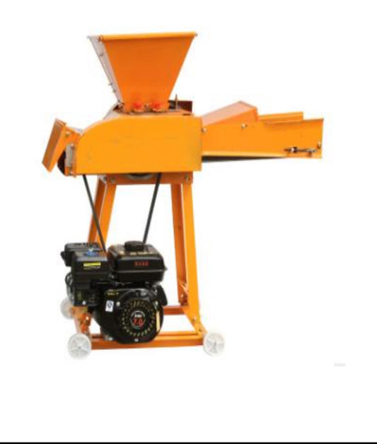 7HP Gasoline-Powered Chaff Cutter – Portable Feed Processor – No Electricity Required