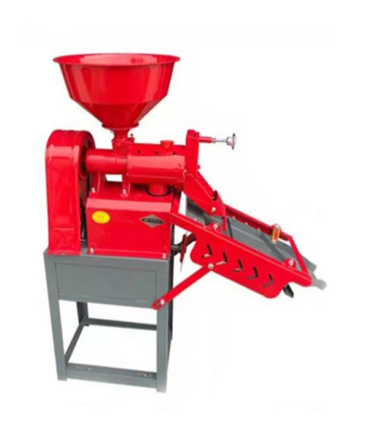 Rice Mill With Vibrating Screen - 250kg/h Rice Cleaning and Milling Machine (220V)