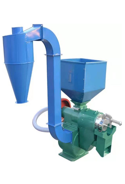 High-Capacity Rice Mill and Grinding Machine N-80 - 700-800kg/h Industrial Output (380V 11KW)