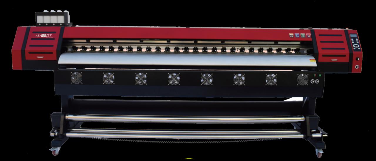 MJT-3200D 3200mm High-Volume Eco Solvent Printer