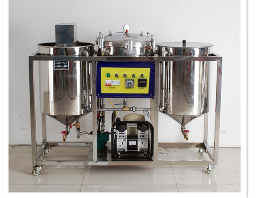 Large-Capacity Edible Oil Refining System – Full-Scale Crude Oil Purifier with Multi-Stage Filtration